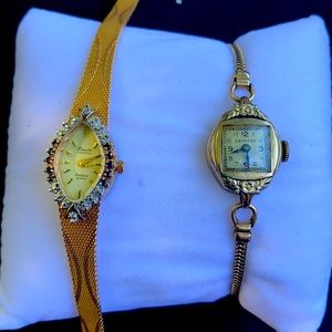 Deauville watch sapphire/ Fairfax watch vintage